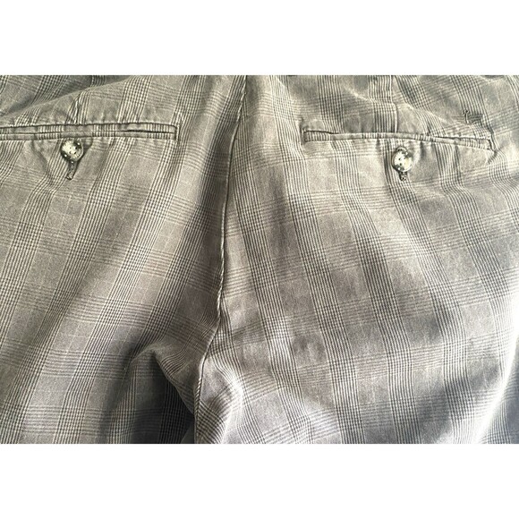 Dockers Men’s Signature Charcoal Pattern Flat Front Pants 33x32 - Picture 7 of 10